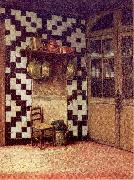 Millet, Francis David Flemish Kitchen china oil painting reproduction